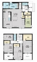 T・野田町新築建売住宅の間取り図