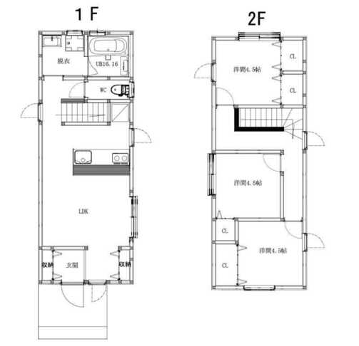 F・財光寺分譲モデル【築後未入居！】