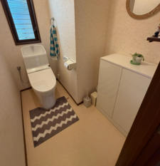 トイレがかなり広いです！