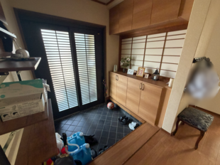 収納ばっちりの玄関