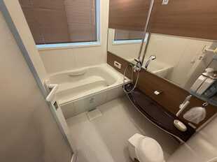 お風呂、洗面所スペースも広さが十分あります