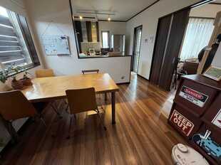 DKはリビングと仕切れるつくり、匂い移り等気にされる方にはピッタリです