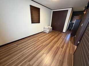 各洋室は充分広さがあり、収納もしっかりあります