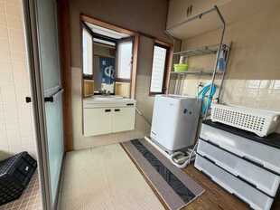 1階洗面所、広さは充分です