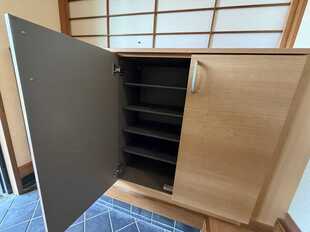 収納ばっちりの玄関