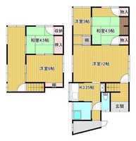 ◆伊形町中古住宅の間取り図
