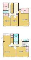 K・日向市大字財光寺　中古住宅の間取り図