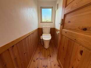 トイレも広くて快適です