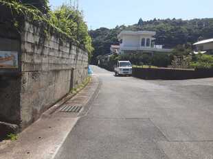 南側道路