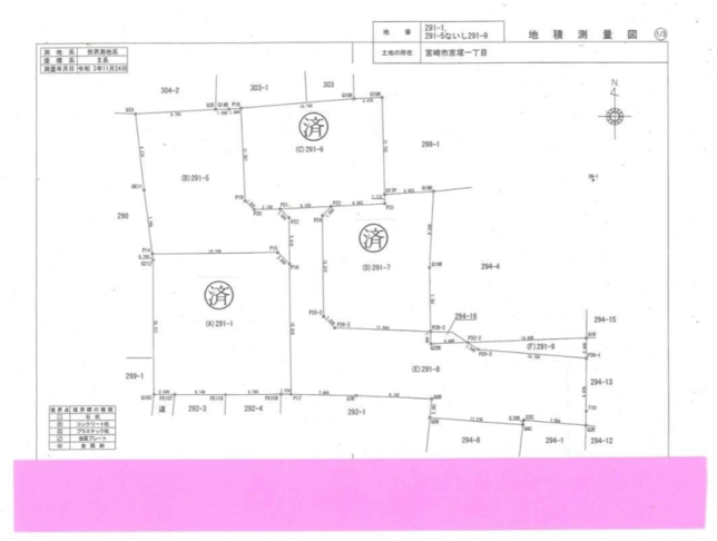 宮崎市京塚1丁目土地