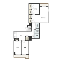 ＼4DK！／クレコマンション2階の間取り図