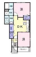 【大東建託】グレイスリバー　T・M（1階）の間取り図