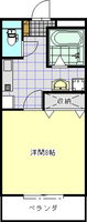 ◆サンライト城山（1K）の間取り図