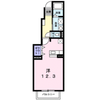 プロムナード・K（1階）の間取り図