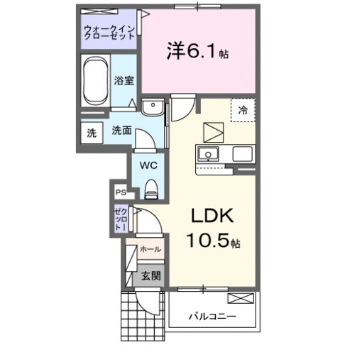 ゼファー川原崎　Ⅱ（1階）102、103、104号室