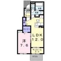 エクスプレス（1階）の間取り図