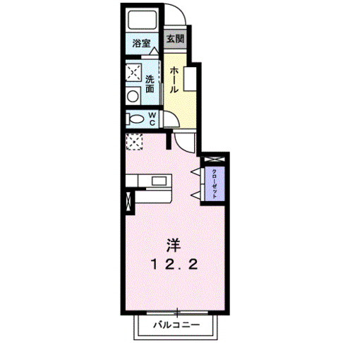 【大東建託】メゾネット　ドゥー（1階）103号室