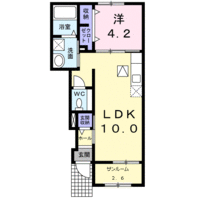 LaCasaSperanza（1階）の間取り図