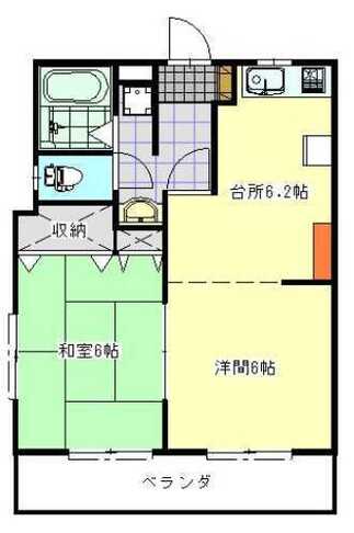◆ニュー丸山（1LDK）206号室