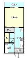 ◆ユースコーポMの間取り図