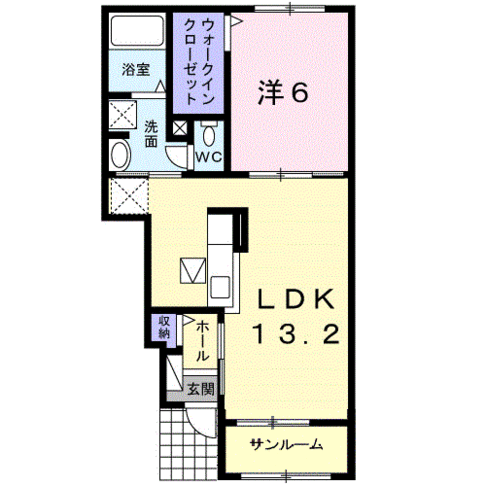 【大東建託】ビスタ（1階）102号室