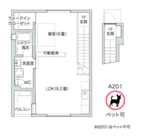 ◆FREEPORT浜御殿B（2階）