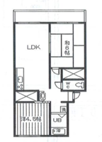 ◆コーポダイヤモンドⅠの間取り図