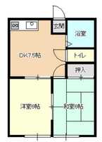 ◆サンライフ浜Ⅰの間取り図