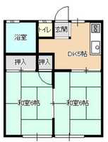 ◆シュンメイコーポの間取り図