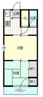◆ハルコーポ（2階）の間取り図