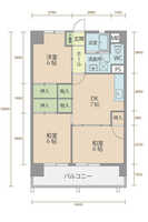 ◆コーポラス5番館の間取り図