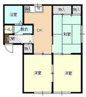 ◆ルナール川島の間取り図