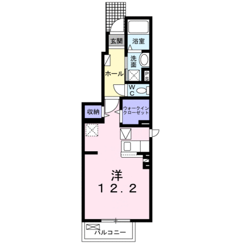 【大東建託】PLAINcerisier　B（1階）