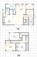 ◆恒富町1丁目貸家の間取り図