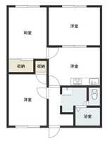 ◆デュオクラージュ45の間取り図