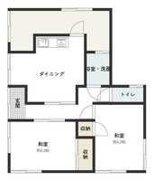 ◆東浜砂貸家の間取り図