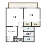 ◆ヘーゼルパレンの間取り図