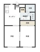 ◆フォートサンリッツAの間取り図