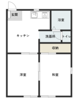 ◆タウニィKの間取り図