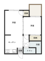 ◆エーリ山下の間取り図