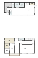 ◆西小路貸家の間取り図
