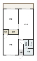 ◆プレジール南風の間取り図