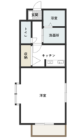 ◆らふぃーね和の間取り図