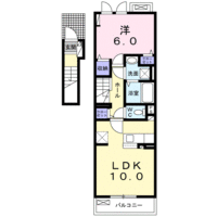 【大東建託】スター　メゾン I（2階）の間取り図