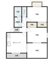 ◆プリムローズＫの間取り図