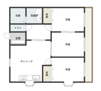 ◆コーポ古川（3DK）