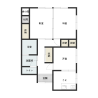 ◆桜小路貸家の間取り図