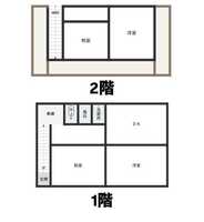 ◆恒富木村貸家の間取り図