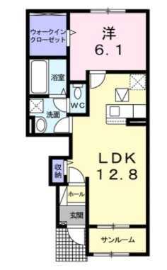 ラ・フルールA（1階）102号室