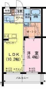 【K】昭和町2丁目マンション★新築★1号タイプ101，201、301、401号室